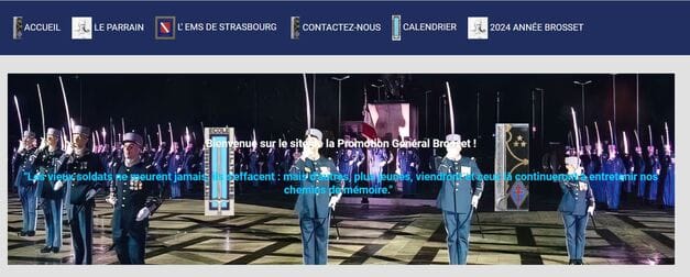 * La Promotion « Général Brosset » de l'École Militaire Interarmes fête ses cinquante ans en septembre 2024 