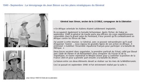 * Ephemeride : Le général de Gaulle et la France Libre - L'Année 1940