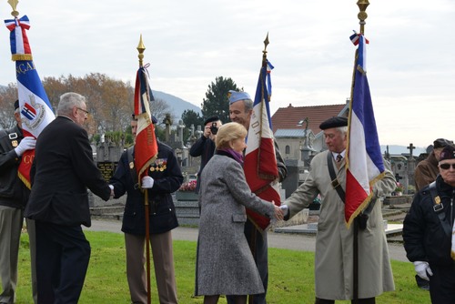 * A Giromagny le 20 novembre, l'hommage de la délégation de l'Amicale de la D.F.L. au cimetière