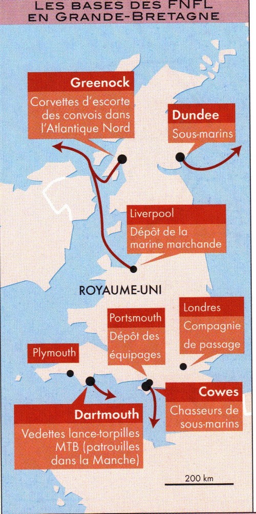 Septembre 2017 :  voyage évènement sur les traces des Forces Navales Françaises Libres en Angleterre !...