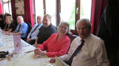 18 et 19 Mai - Des Anciens du B.M. 24 et des descendants étaient de retour à Obenheim