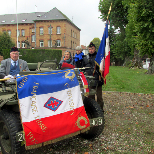 * Jean Gilbert ancien du 1er RA parrain de la promotion 2015/2016 du CFIM de DIEUZE