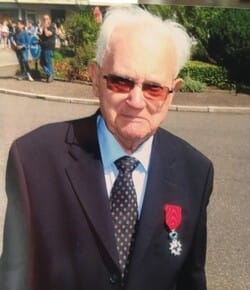 * Faire-part de décès - René Brender ancien de la 1ere DFL - Parrain de la 11e promotion du CFIM de Dieuze.