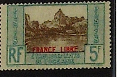 * La culture à travers les timbres poste - une exposition concernant la France libre