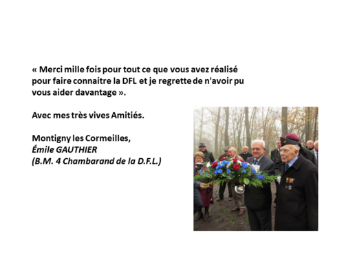 * Avant de nous quitter... un partage de satisfaction(s) avec les contributeurs du projet