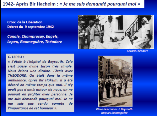 * Décès de Claude Lepeu, Compagnon de la Libération et ancien de Bir-Hakeim au 1er RA