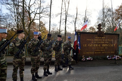 20 Novembre- Voyage Mémoire de l'Amicale de la D.F.L. dans les Vosges et en Alsace : une première étape à Champagney et Andornay