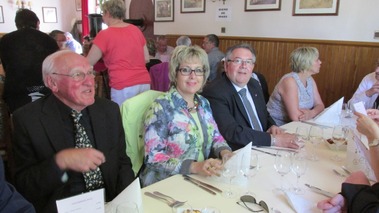 18 et 19 Mai - Des Anciens du B.M. 24 et des descendants étaient de retour à Obenheim