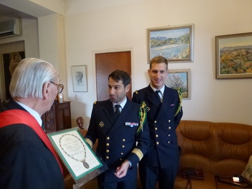 * Toutes nos félicitations au Compagnon Pierre SIMONET, Grand Officier de la Légion d'Honneur
