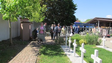 18 et 19 Mai - Des Anciens du B.M. 24 et des descendants étaient de retour à Obenheim
