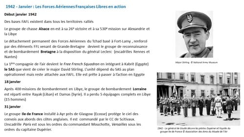 * Le général de Gaulle et la France Libre (1940-1943) - L'année 1942