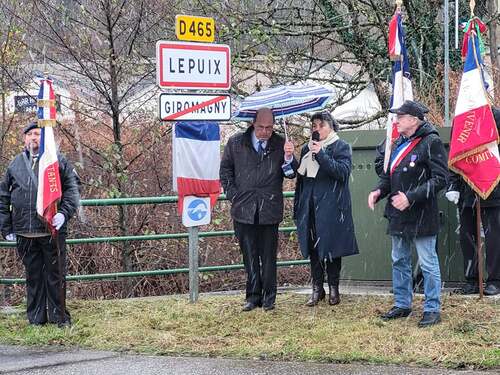 * Nouvelles inaugurations sur le parcours Vosges par la Délégation de l'Amicale de la 1ère DFL