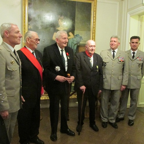 *17 Novembre - Hubert GERMAIN (13 DBLE) élevé à la dignité de Grand officier de la Légion d'honneur 