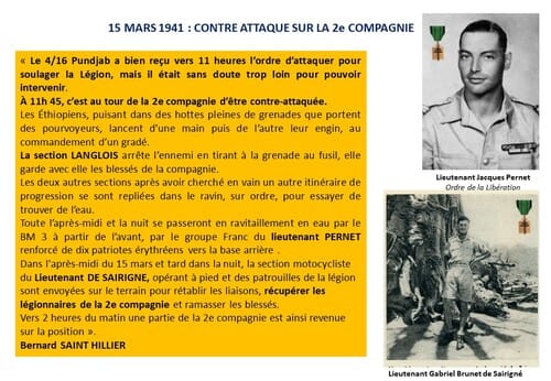 * 80e Anniversaire de la Campagne d'Erythrée (février-avril 1941) - 5 - La Légion perce le verrou de Kéren