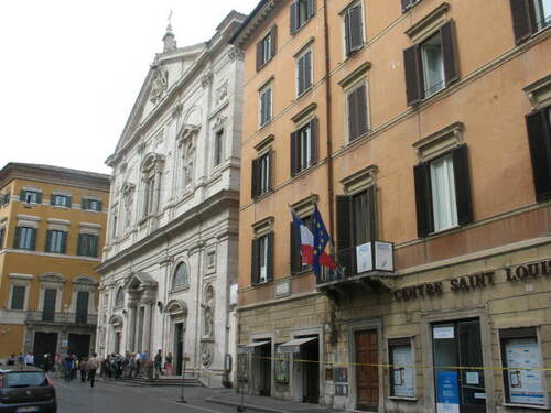 * ROME - Chemins de mémoire : l'Eglise Saint Louis des Français