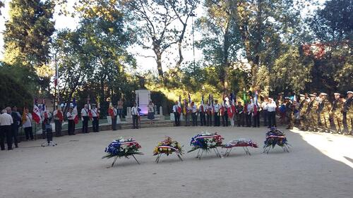 * VAR : Cérémonies du souvenir des combattants de la 1ère DFL dans la Libération de Toulon