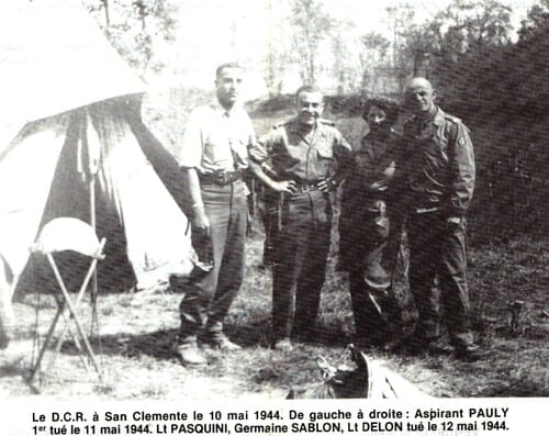 * Le mémorial de la 1ère DFL à l'Ile Rousse (Haute Corse)