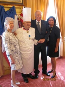 * Paul Bocuse , roi de la gastronomie...mais aussi ancien du B.M.24