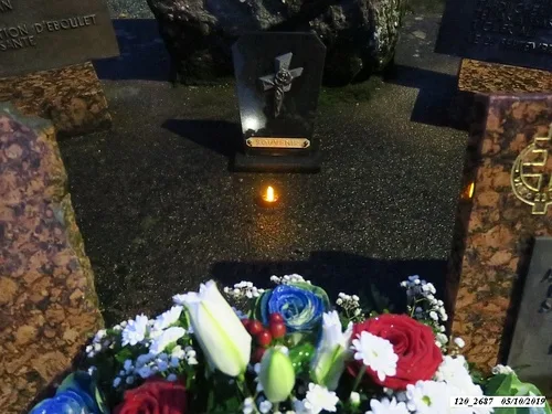 * Champagney-Éboulet, 75ème anniversaire de la Libération - Cérémonie au monument du 
