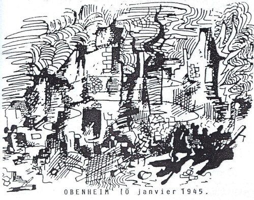 * du 7 au 11 Janvier 1945 : La campagne d'Alsace de la 1ère DFL débute par la Défense de Strasbourg