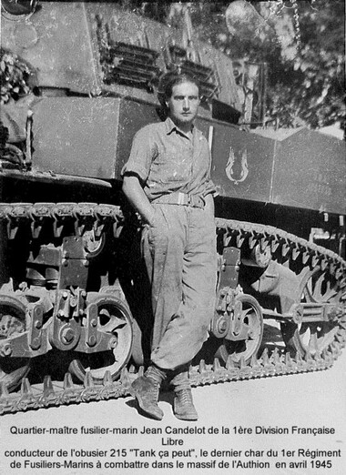 * Etape n° 45 - Début de l'offensive sur l'AUTHION - Journée du 10 Avril 1945