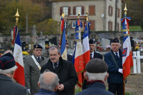 * A Giromagny le 20 novembre, l'hommage de la délégation de l'Amicale de la D.F.L. au cimetière
