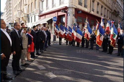 * 3 septembre 2018 - cérémonies commémoratives du 74e anniversaire de la Libération de Lyon