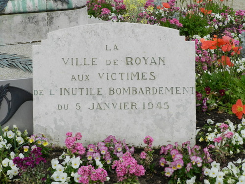 * Cérémonie du 70e anniversaire de la libération de Royan