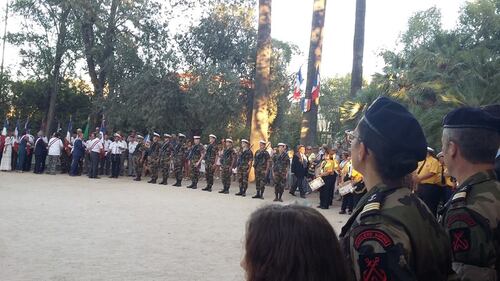 * VAR : Cérémonies du souvenir des combattants de la 1ère DFL dans la Libération de Toulon