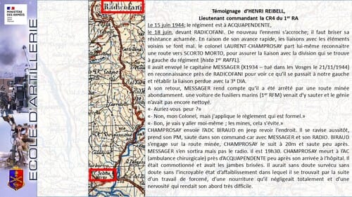 * Avril 2022 : Lieutenant colonel Jean-Claude Laurent-Champrosay - 1 - Le voyage d'études en Italie