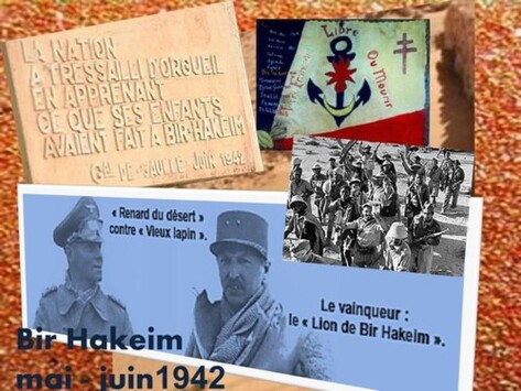 * 11 Juin 2015 : 73e anniversaire de la Sortie de vive force de Bir Hakeim