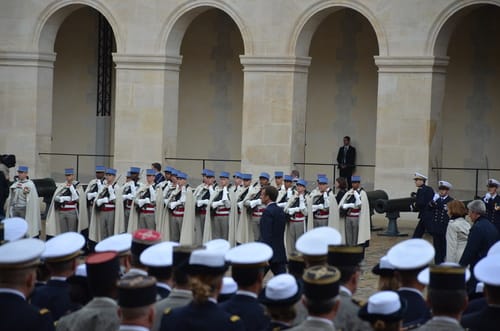 * Au Mont Valérien, commémoration du 78e anniversaire de l’Appel du 18 juin 1940