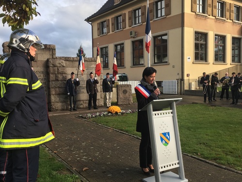 * Commémoration du 11 novembre à Obenheim