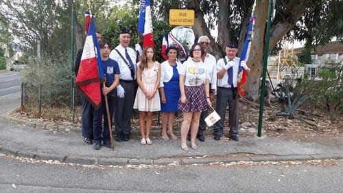 * Fondation France libre Délégation du Var - Cérémonie du 75ème Anniversaire de la Libération du Pradet 