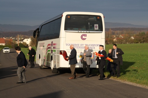 20 Novembre- Voyage Mémoire de l'Amicale de la D.F.L. dans les Vosges et en Alsace : une première étape à Champagney et Andornay