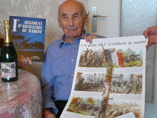 * Faire-part de décès de Robert LEYNAUD (Français Libre, Ancien du 1er RA)