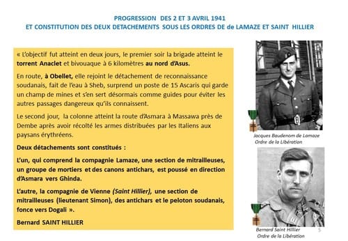 80e Anniversaire de la Campagne d'Erythrée (février-avril1941) - dernier épisode 7 : Et Massoua fut libéré !