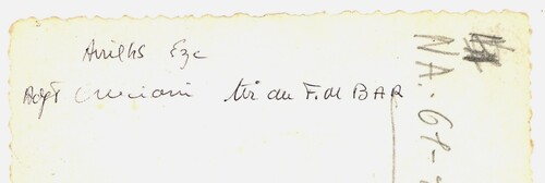 * Eze-Village. Avril 1945 - Précieuses photos de l'adjudant Cruciani