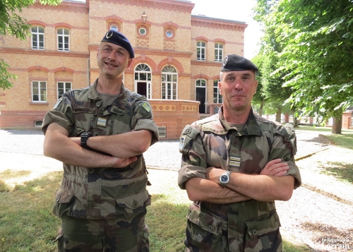 * Passation de commandement au CFIM de Dieuze (Centre de formation initiale des militaires du rang) 