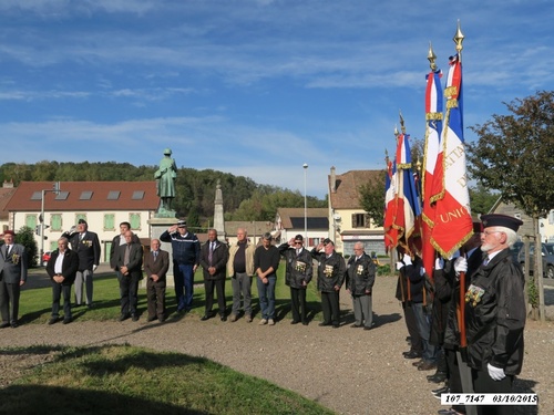 * 71 anniversaire de la libération de Ronchamp