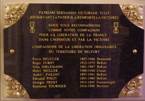 * 71 ème anniversaire de la libération de Belfort