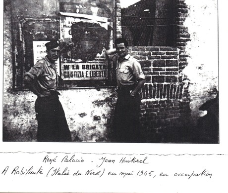 * Etape n° 50 - Alpes Maritimes - 27 Avril-8 Mai 1945 - Descente de la DFL en ITALIE - le B.M. 5 dans le Mentonnais