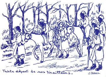 Etape n° 21- La relève des Tirailleurs africains et des Pacifiens par les F.F.I.