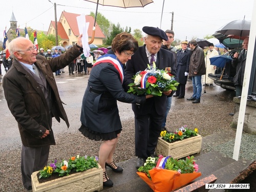 * Champagney-Éboulet, 73ème anniversaire de la Libération - 30 septembre 2017