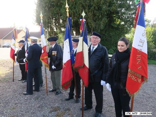 * 74 ème anniversaire de la libération de Ronchamps-Cérémonie du souvenir, le samedi 29 septembre 2018