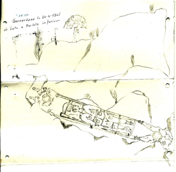 * Etape n° 50 - Alpes Maritimes 27 Avril- 8 Mai 1945 - Descente de la DFL en ITALIE - le B.M. 5 dans le Mentonnais