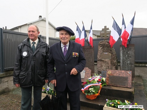 * Champagney-Éboulet, 73ème anniversaire de la Libération - 30 septembre 2017