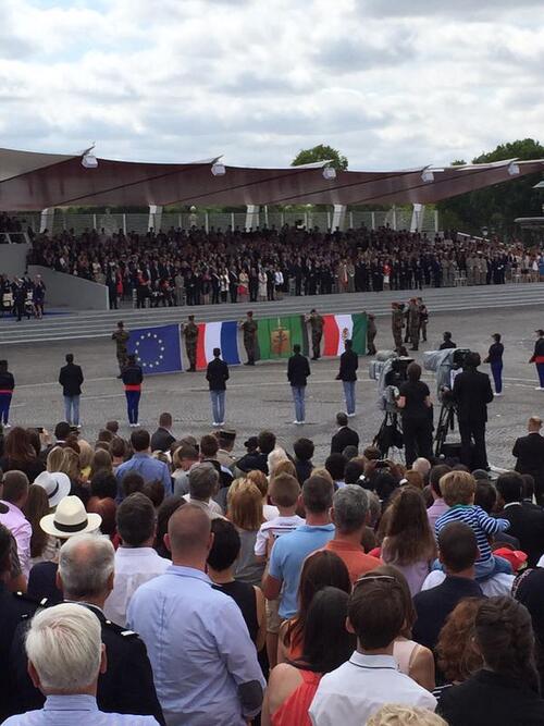 *Manifestation du 14 Juillet 2015 : un moment d'exception