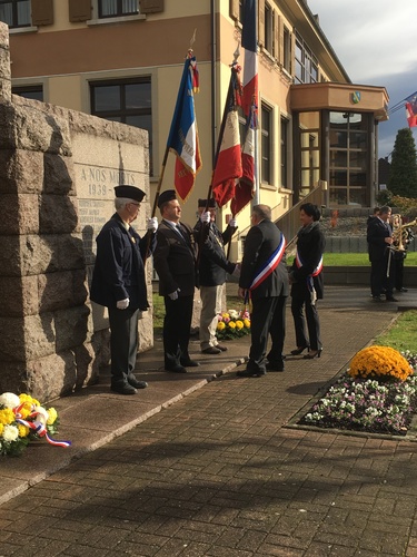 * Commémoration du 11 novembre à Obenheim