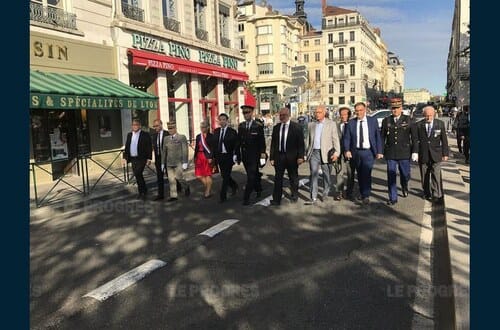 * 3 septembre 2018 - cérémonies commémoratives du 74e anniversaire de la Libération de Lyon